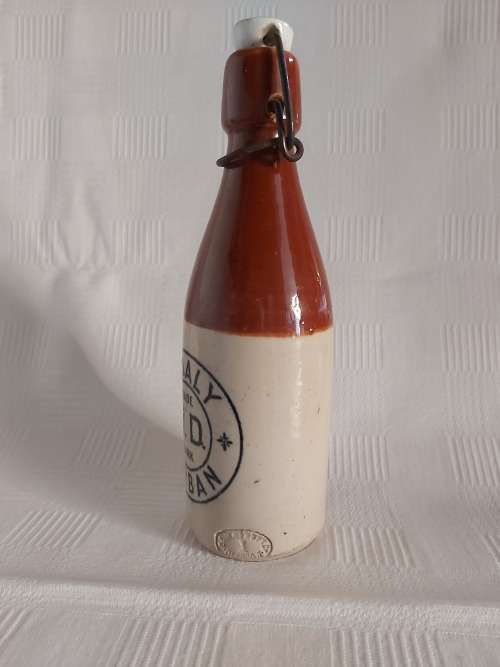 Ginger Beer bottle (W.DAILY TRADE  W.D MARK DURBAN)