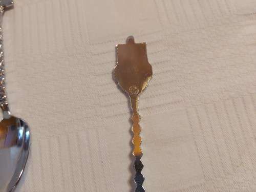 Novalux Plate Souvenir Spoons.(Made in Holland ) SET OF 6