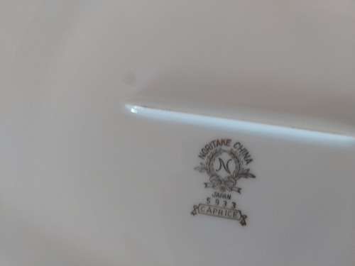 Oval platter plate( NORITAKE CHINA , JAPAN)