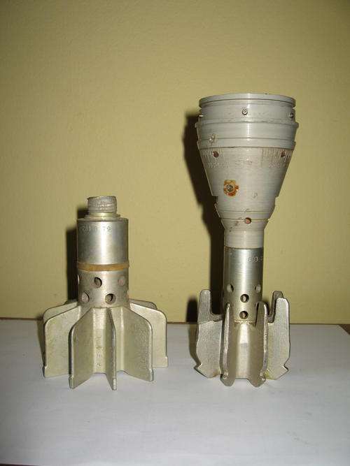 SADF mortar fins x2