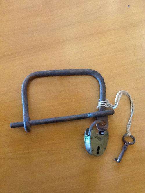 WW1 kit bag lock