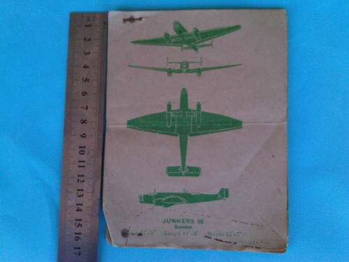 WW2 SAAF aircraft recognition booklet, early 1940's