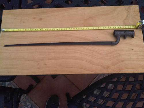 1876 Martini Henry socket bayonet