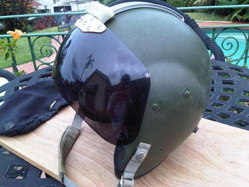 SAAF pilot helmet/ bonedome
