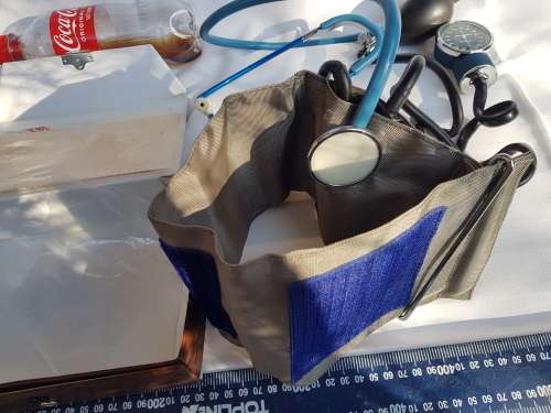 Blood preassure meter and stetascope