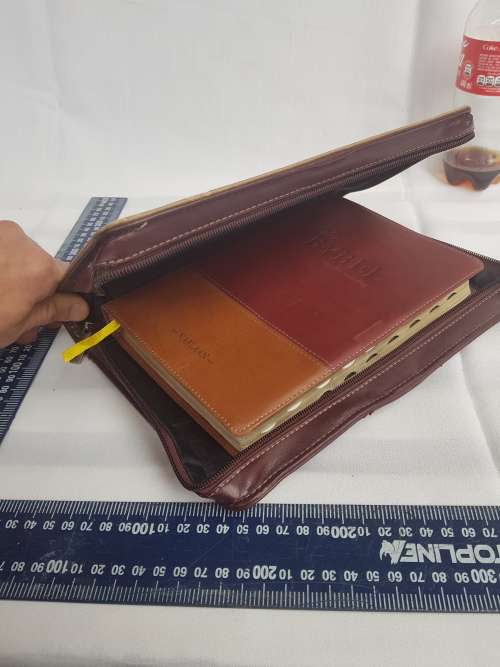 Bible in leatherr Wallet