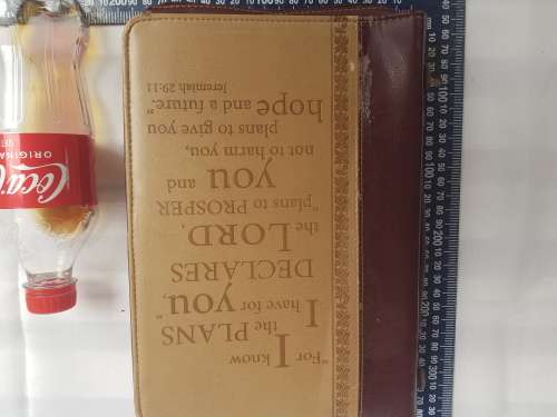 Bible in leatherr Wallet
