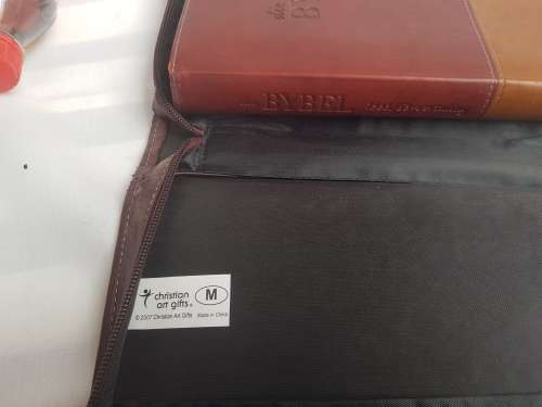 Bible in leatherr Wallet