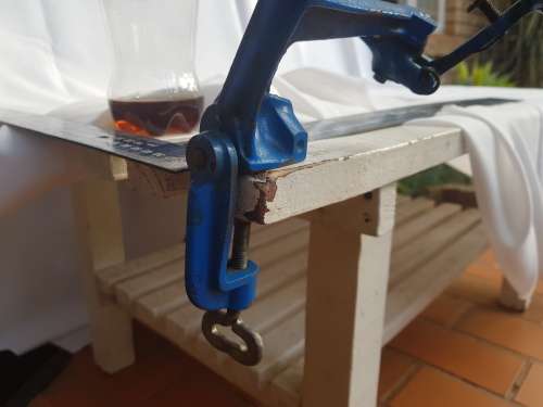 Antique Apple peeler