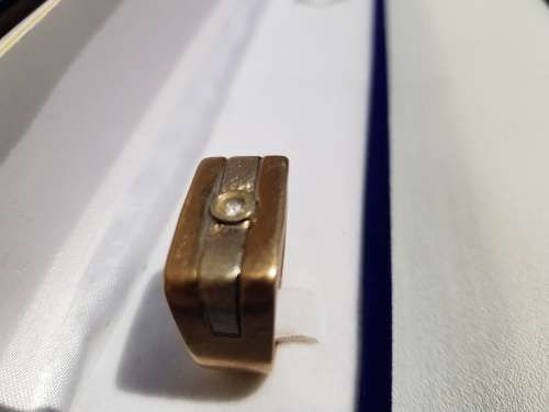 9Ct GOLD 10.1g Diamond Mens Wedding ring R8000