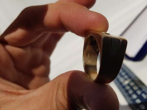 9Ct GOLD 10.1g Diamond Mens Wedding ring R8000