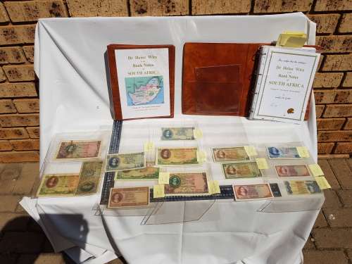 Bank Notes Collection DR HEINZ WIRZ 2005 certified files value R15000