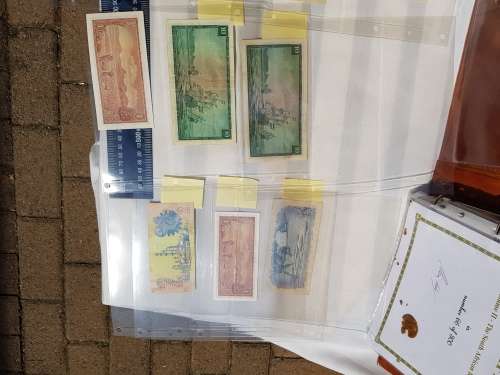 Bank Notes Collection DR HEINZ WIRZ 2005 certified files value R15000