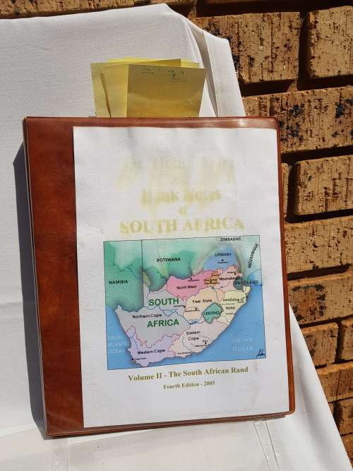 Bank Notes Collection DR HEINZ WIRZ 2005 certified files value R15000