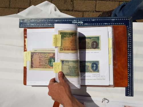 Bank Notes Collection DR HEINZ WIRZ 2005 certified files value R15000