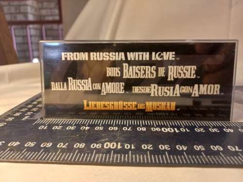 007 James Bond Bentley 4 1/4 litre - From Russia with Love