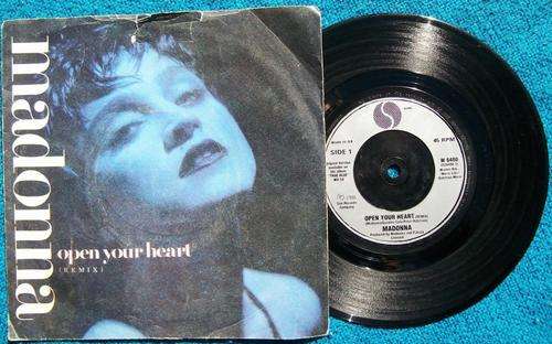 MADONNA - W 8480 - OPEN YOUR HEART (REMIX)