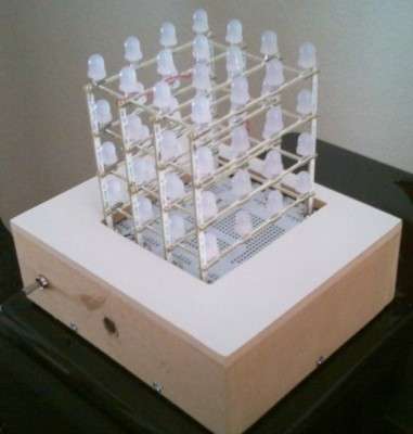 4x4x4 LED cube