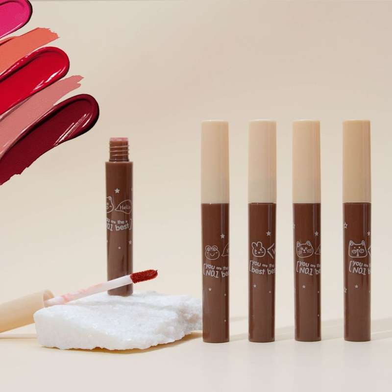Maxfine 5 Piece Matte Liquid Lipstick Set
