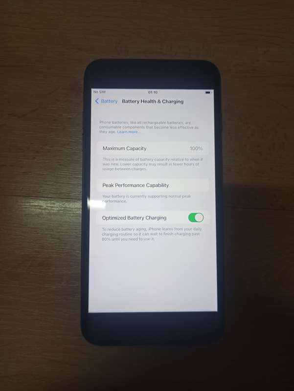 IPHONE 8+ 128GB, 100% BATTERY HEALTH