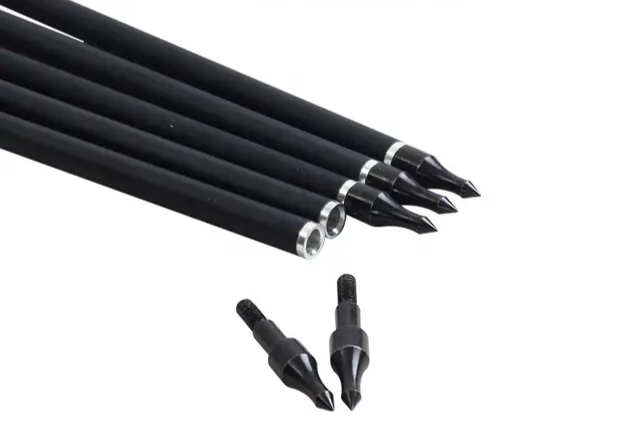 15 PACK 7.8MM CARBON TURKISH FEATHER HUNTING ARROWS