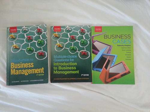 Introduction to Business Management bundle (3 books)