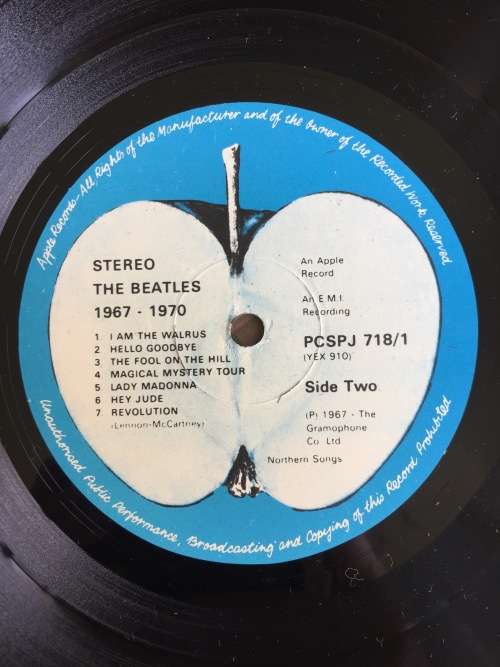 The Beatles 1967 - 1970 - Zimbabwe pressing