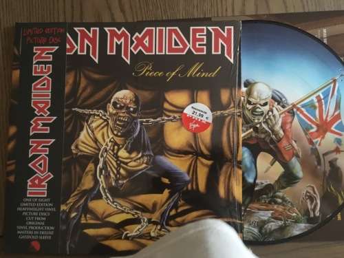 Iron Maiden - Piece of Mind Ltd edition picture disc