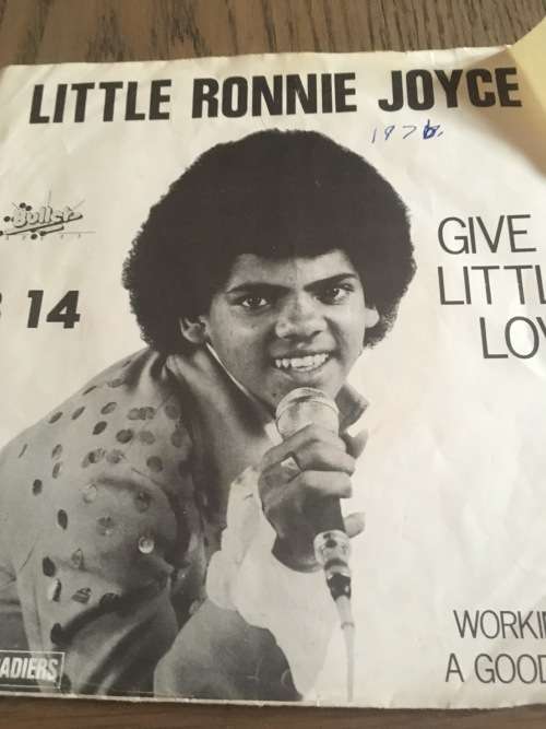 Little Ronnie Joyce - Give a little Love single