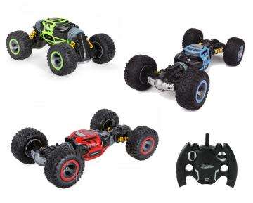 RC Remote 4WD Double Sided  (1:16 scale) 2.4G Transformer Rock Crawler 2 IN 1 Green (ONLY)