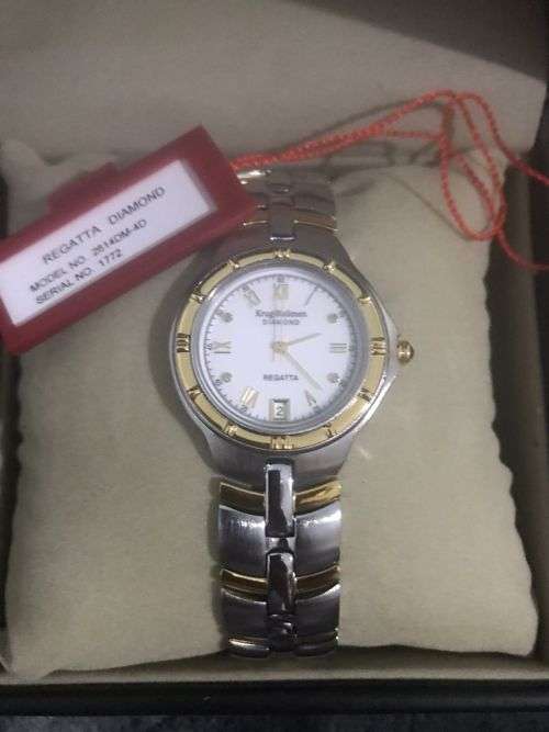 Krug-Baumen Mens Regatta Diamond Watch 2614DM