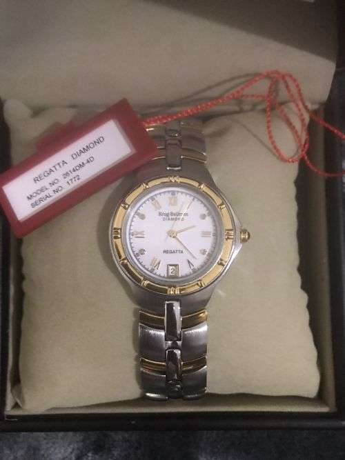 Krug-Baumen Mens Regatta Diamond Watch 2614DM