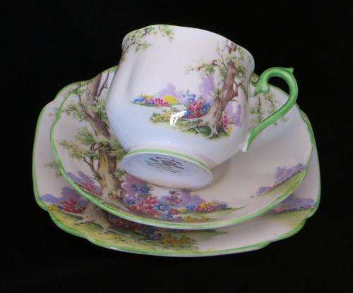 ROYAL ALBERT 'GREENWOOD TREE' TRIO (4 available)