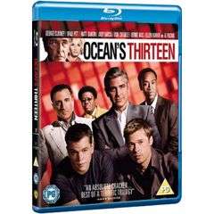 OCEAN'S THIRTEEN- BLU RAY DISC - ALMOST NEW
