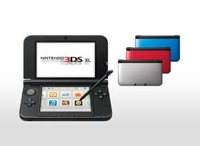 3DS XL Console Black and Red (3DS XL)