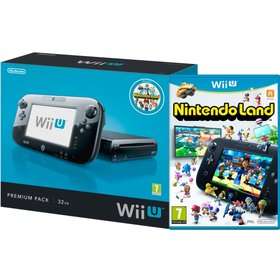 Wii U Console Black 32GB Premium Pack + Nintendo Land R2999 - BRAND NEW & LIKE NEW - PLEASE READ