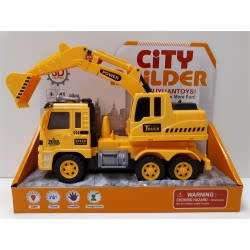 Flashing lights construction trucks..FREE GIFT WITH EVERY FOUR TRUCKS
