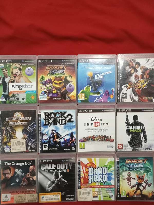 X 21 Playstation 3 games