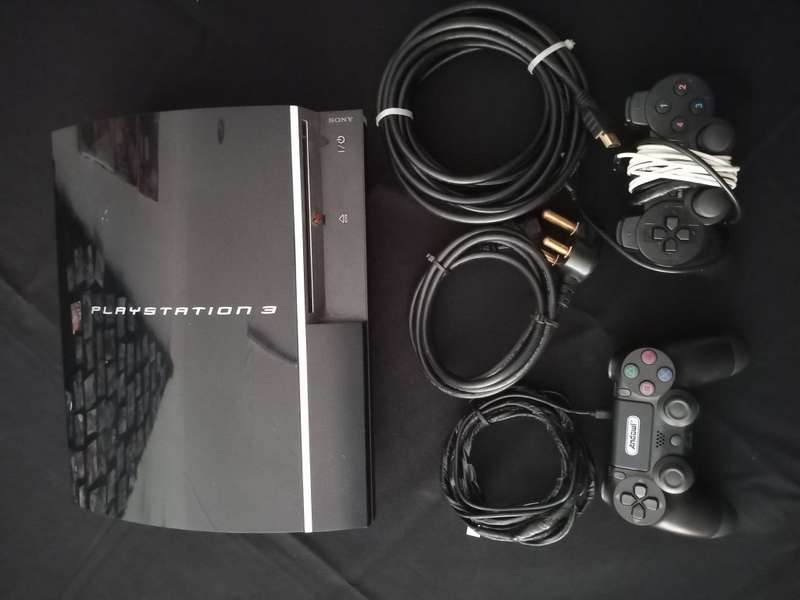 Playstation 3 console   with games