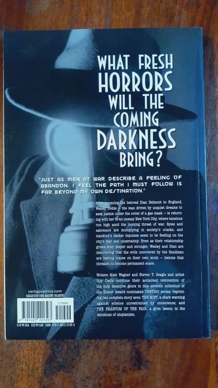 Sandman Mystery Theatre: The Mist and The Phantom of the Fair