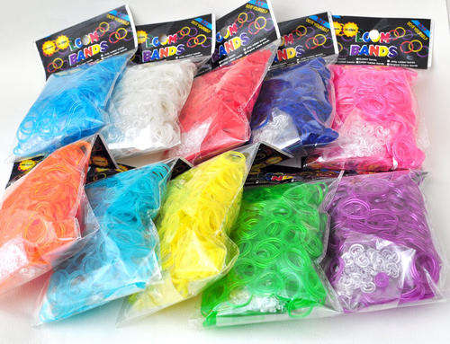 Loom Bands Pack of 5 with Loom