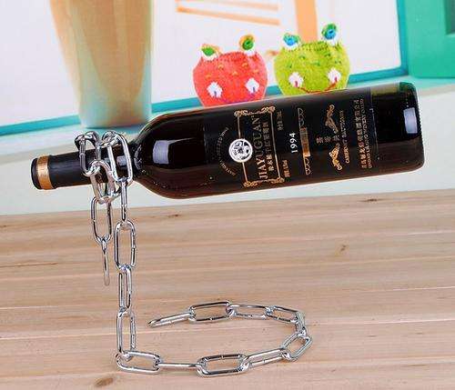 Chain Wine Bottle Stand
