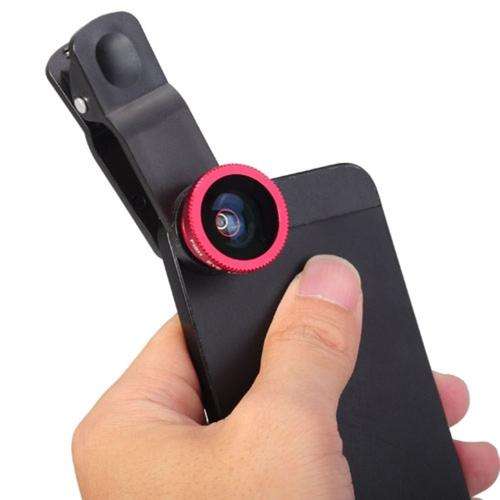 Universal Lens Clip for Smartphones / IPhones / Tablets - 3-in-1