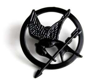 Mockingjay Pin/Brooch From Hunger Games (Black)