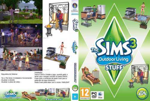 The Sims 3 Expansion Pack - Outdoor Living - AS NEW!!