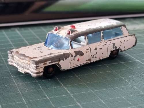 Matchbox #54 Cadillac S and S Ambulance