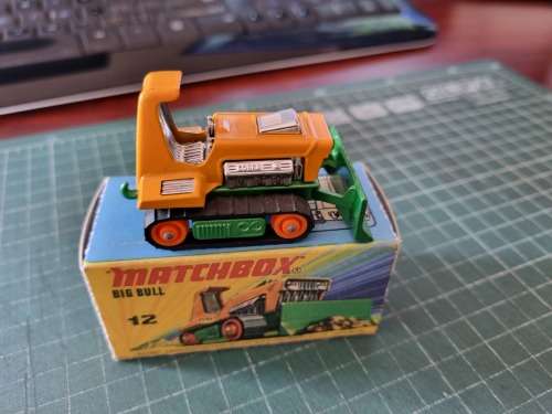 Matchbox #12e Big Bull with box