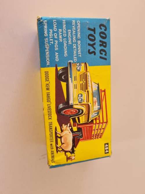 Corgi 484 Dodge `Kew Fargo` Livestock Transporter with Animals