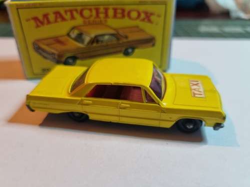 Matchbox #20 Chevrolet Impala Taxi with original box
