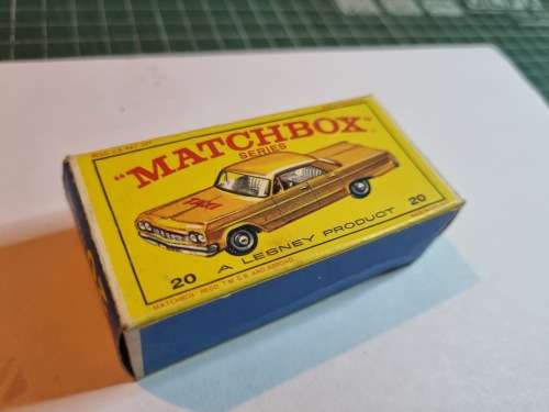 Matchbox #20 Chevrolet Impala Taxi with original box